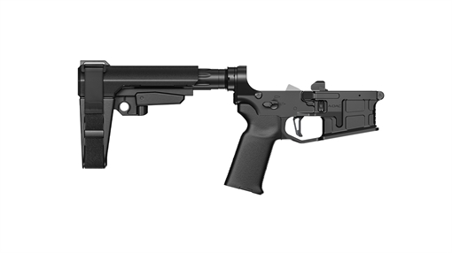 Picture of RADIAN MODEL 1 - COMPLETE LOWER RECEIVER - A-DAC 15 - RADIAN BLK MOE SL FLAT TRIGGER R0847