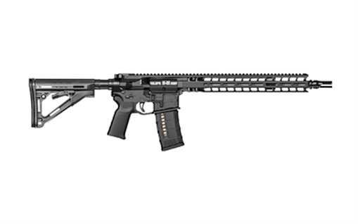 Picture of Radian Weapons Model 1, Semi-automatic Rifle, AR-15, 6MM ARC, 14.5" Pinned (16" OAL), Dead Air Flash Hider, Cerakote Finish, Black, 20 Rounds, 1 Magazine R0850