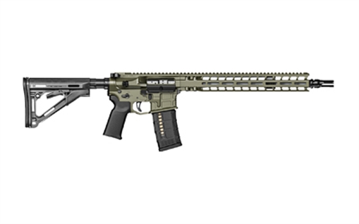 Picture of Radian Weapons Model 1, Semi-automatic Rifle, AR-15, 6MM ARC, 14.5" Pinned (16" OAL), Dead Air Flash Hider, Cerakote Finish, Olive Drab Green, 20 Rounds, 1 Magazine R0853