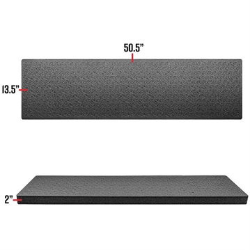 Picture of Eylar RAGAR CROSSLINK FOAM INSERT 50.5''X13.5'' FOR HARD RIFLE CASE    RG00015-XP