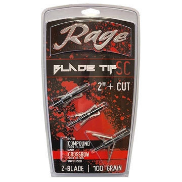Picture of Rage Black Series Broadheads 2" 100 gr 3/ct R53100