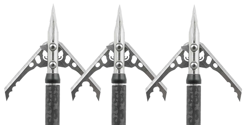 Picture of RAGE BROADHEAD HYPODERMIC TRYPAN NO-COLLAR 100GR 2" 3PK 35700 R35700