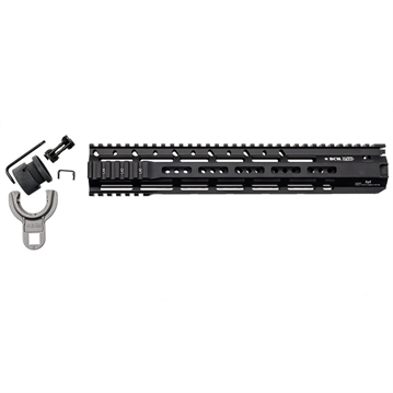 Picture of BCM RAIDER-M13 Rail Black Anodized 13.00" M-LOK Free-Floating Style Made of Aluminum for AR-Platform RAIDERM13556BLK
