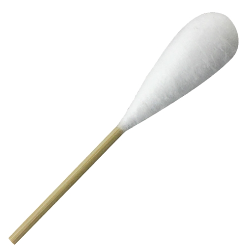 Picture of RamRodz Shotgun & Barrel Cleaning Swabs 12 Gauge Shotgun Firearm Cotton/Bamboo 3" Long 60 Per Bag Includes Two Shotgun Adapters 12060