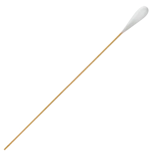 Picture of RamRodz Barrel & Breech Cleaning Swabs 40 Cal/10mm Handgun Cotton/Bamboo 8" Long 100 Per Pkg 40100