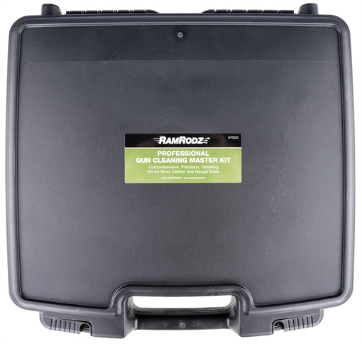 Picture of RamRodz Professional Master Kit Multi-Caliber Multi-Caliber Rifle/Shotgun/Black Plastic Case 70035