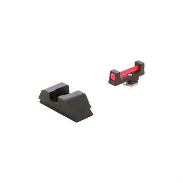 Picture of AMERIGLO TARGET SIGHT SET GLOCK 424343X RED FIBER FRONT BLACK REAR GFT-122