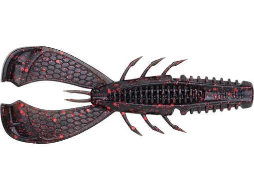 Picture of RAPALA CLEANUP CRAW 3 BLACK RED FLAKE CCCLC35BKR