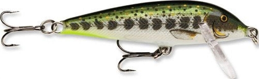 Picture of RAPALA COUNTDOWN 07 OLIVE GREEN MUDDLER CD07OGMD