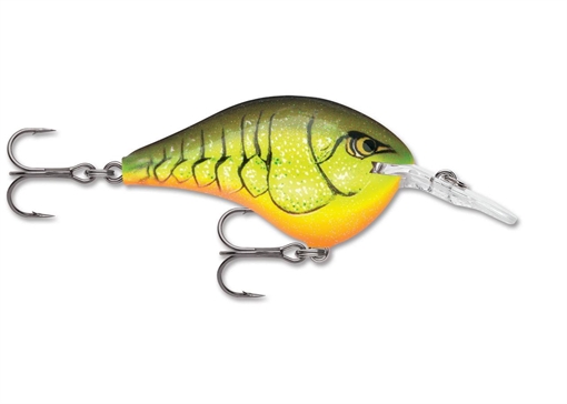 Picture of RAPALA DIVES-TO 08 CHARTREUSE ROOTBEER CRAW DT08CRTBC