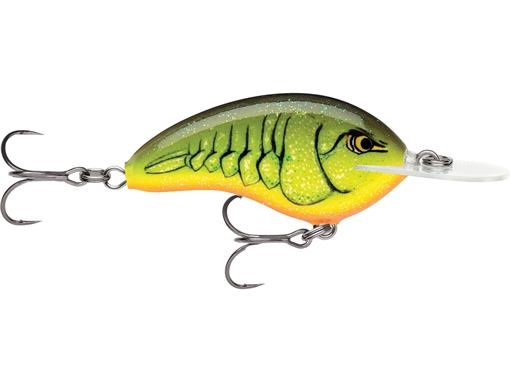 Picture of RAPALA GARAGE DEEP TINY 07 CHARTREUSE ROOTBEER CRAWDAD OGT07CRTBC