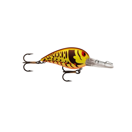 Picture of RAPALA ORIGINAL WIGGLE WART 05 BROWN MUSTARD CRAW V191