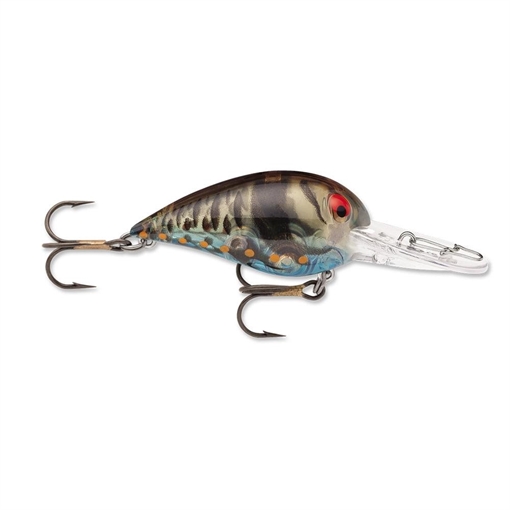Picture of RAPALA ORIGINAL WIGGLE WART 05 PHANTOM GREEN BLUE CRAW V163