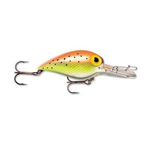 Picture of RAPALA ORIGINAL WIGGLE WART 05 METALLIC ORANGE/CHT SPECKS V158