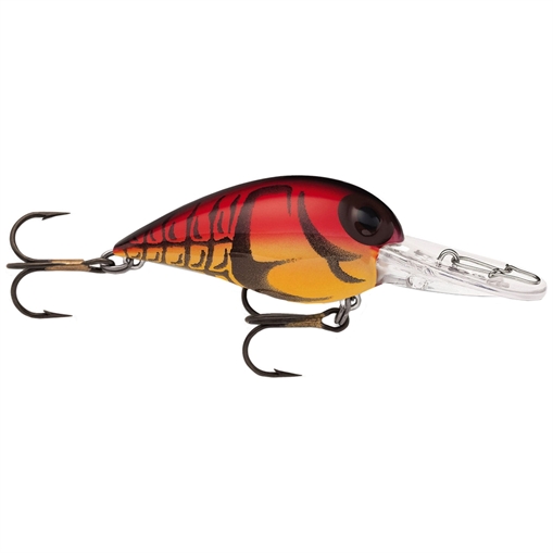 Picture of RAPALA ORIGINAL WIGGLE WART 05 RED CRAW V655