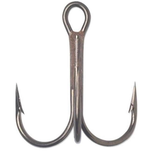 Picture of RAPALA ROUND BEND TREBLE BRONZE #8 9649BZ#8PP