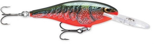 Picture of RAPALA SHAD RAP 07 RED CRAWDAD SR07RCW