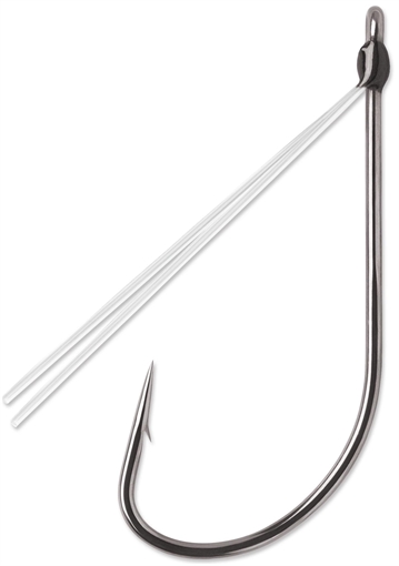 Picture of RAPALA WEEDLESS NEKO HOOK BLACK NICKEL #1/0 WNK#1/0BNPP