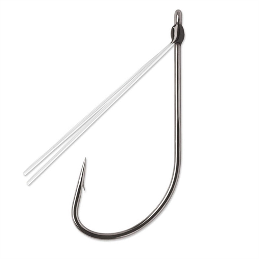 Picture of RAPALA WEEDLESS NEKO HOOK BLACK NICKEL #2/0 WNK#2/0BNPP