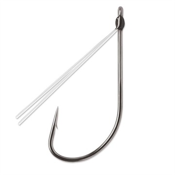 Picture of RAPALA WEEDLESS NEKO HOOK BLACK NICKEL #2/0 WNK#2/0BNPP