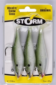 Picture of RAPALA WILDEYE SWIM SHAD 04 OLIVE SHAD WSS04OLSD