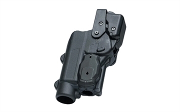 Picture of Rapid Force Rapid Force, Level 3 Duty Holster, Fits Sig P320 Full Size/CC/M18/XCarry with Large Light (X300/TLR-1), Right Hand, Compatible with AXON Signal Sensor, Black C R3-M-0691-BK-RH-LL-AX-
