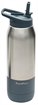 Picture of RapidPure Purifier + Insulated Steel Bottle Compatible With Most 2.5" Water Bottles, Stainless Steel, 3.5" x 3.5" x 11.1", Includes Ultralight Straw 01600124