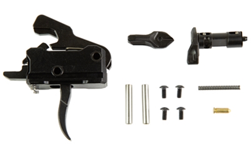 Picture of Rise Armament Super Sporting Trigger, Curved, Fits AR15, 3.5 LB Pull, Ambidextrous Safety, Matte Finish, Black T017-6423-BLK