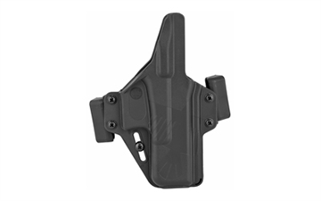 Picture of Raven Concealment Systems Perun OWB Holster, 1.5" Belt Loops, Fits Glock 19, Ambidextrous, Black, Polymer PXG19