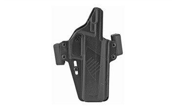 Picture of Raven Concealment Systems Perun OWB Holster, 1.5", Fits Sig P320 Full Size/M17, Ambidextrous, Black, Nylon/Polymer PXP320F