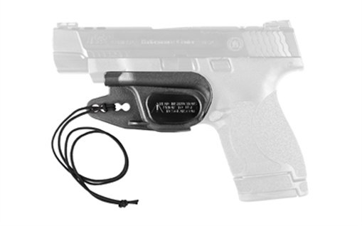 Picture of Raven Concealment Systems Vanguard, Inside Waistband Holster, Fits M&P Shield, Polymer, Black, Ambidextrous, 1.5" Overhook Struts, Claw, Polymer VG2MPSHBKOHADV