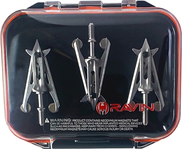 Picture of Ravin Crossbows Broadhead Black/Clear R109