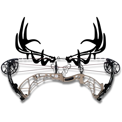 Picture of Raxx Bow Hanger Elk Skull Crossbow 855809007251
