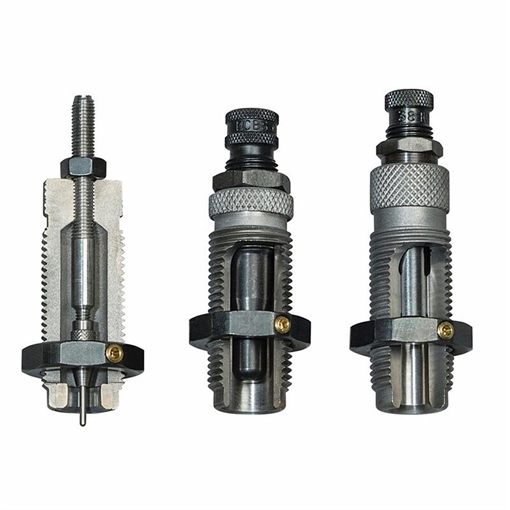 Picture of RCBS 3-Die Taper Crimp Set Group C Straight Walled Rifle Cartridges .400 Legend 22004