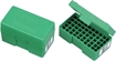 Picture of RCBS Ammo Box for Medium Rifle Green Plastic 86902