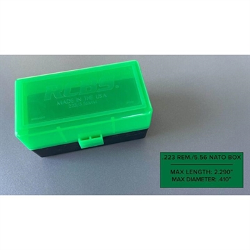 Picture of RCBS Impact Resistant Ammo Box .223 Rem/5.56 NATO 86910