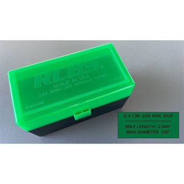 Picture of RCBS Impact Resistant Ammo Box .243 Win 86911