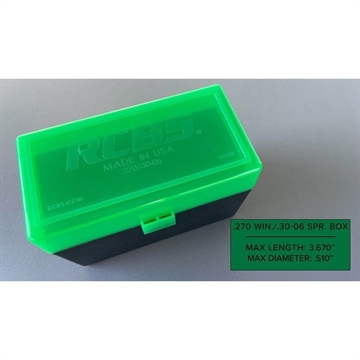 Picture of RCBS Impact Resistant Ammo Box .270 Win 86912