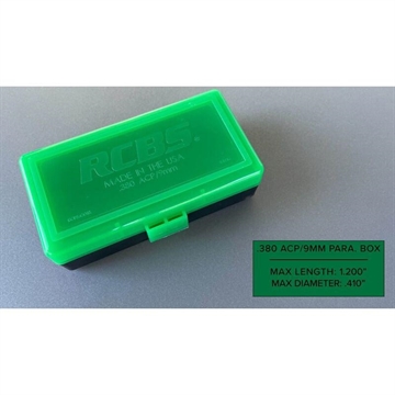 Picture of RCBS Impact Resistant Ammo Box .380 ACP 86914