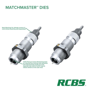 Picture of RCBS Matchmaster Competition Full-Length Bushing Die Set .260 Remington 12808