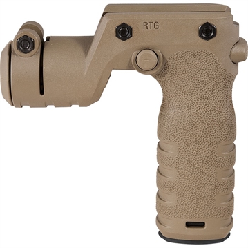 Picture of Mission First Tactical, Llc REACT TORCH AND VERTICAL GRIP SCORCHED DARK EARTH RTG-SDE