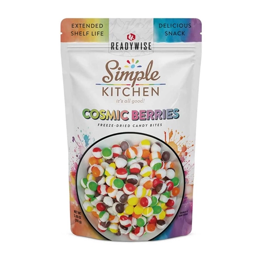 Picture of Ready Wise Simple Kitchen Cosmic Berries Freeze Dried Candy Bites 6 Packs RWSK02005