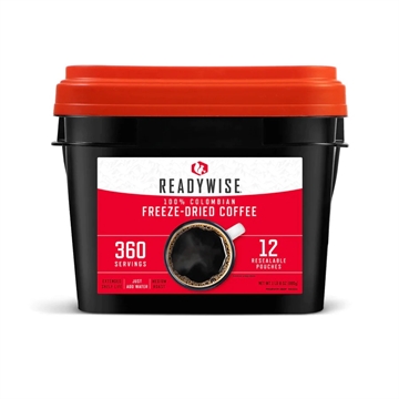 Picture of ReadyWise 360 Servings Freeze-Dried Coffee RW01-360