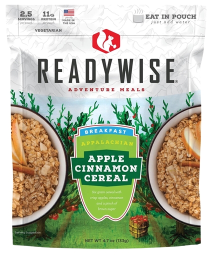 Picture of Readywise Apple Cinnamon Cereal Signature Edition Pro Meal RW05-802