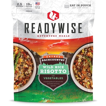 Picture of Readywise Backcountry Wild Rice Risotto with Vegetables - 6.7oz RW05-018