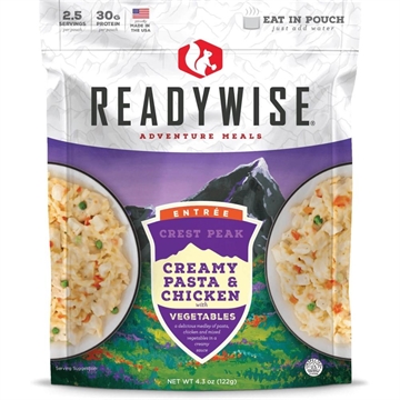 Picture of Readywise Crest Peak Creamy Pasta & Chicken - 4.3 oz RW05-006