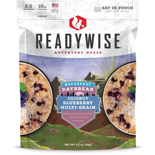 Picture of Readywise Daybreak Coconut Blueberry Multi-grain - 4.2 oz RW05-020