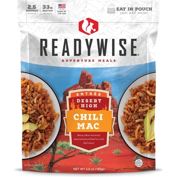 Picture of Readywise Desert High Chili Mac with Beef 5.8 oz RW05-001