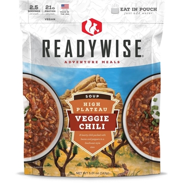 Picture of Readywise High Plateau Veggie Chili Soup - 3oz RW05-011