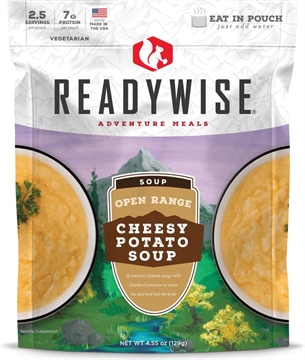 Picture of Readywise Open Range Cheesy Potato Soup - 4.55 oz RW05-010